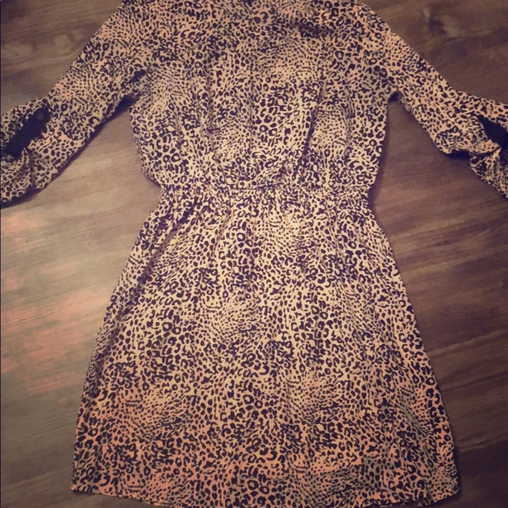 Cheetah Print Dress